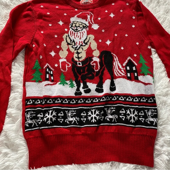 Hybrid Centaur Holiday Sweater - Picture 3 of 9